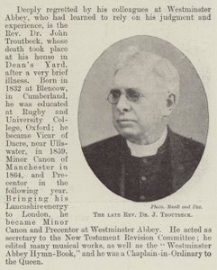 Den framlidne pastorn Dr J Troutbeck av English Photographer