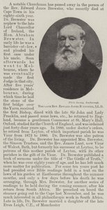 Den framlidne pastor Edward Jones Brewster, LLD av English Photographer