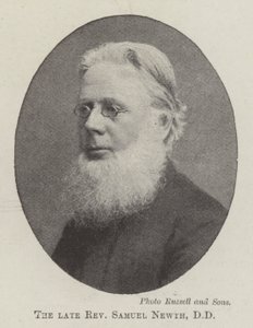 Den framlidne pastor Samuel Newth, DD av English Photographer