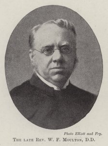 Den framlidne pastor W F Moulton, DD av English Photographer