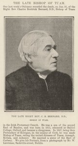 Den framlidne höger pastor C B Bernard, DD, biskop av Tuam av English Photographer