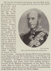 Den bortgångne Sir Alexander Armstrong av English Photographer