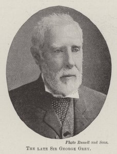 Den bortgångne Sir George Gray av English Photographer