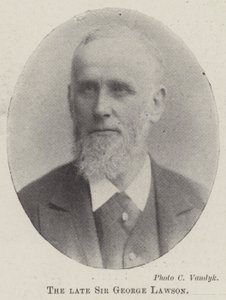 Den bortgångne Sir George Lawson av English Photographer