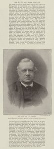 Den framlidne Sir J R Seeley, Regius professor i modern historia vid University of Cambridge av English Photographer