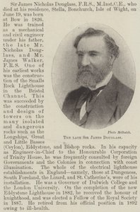 Den bortgångne Sir James Douglass av English Photographer