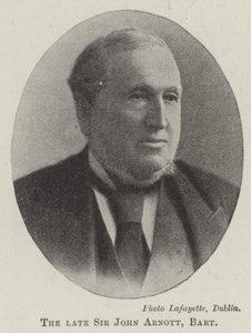 Den framlidne Sir John Arnott, Baronet av English Photographer