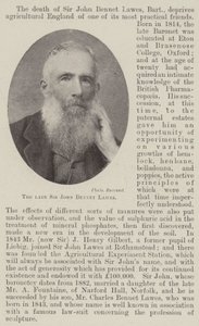 Den bortgångne Sir John Bennet Lawes av English Photographer
