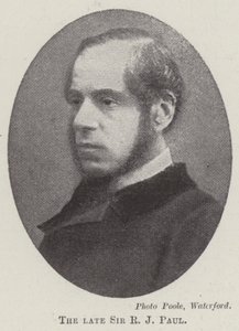 Den framlidne Sir R J Paul av English Photographer