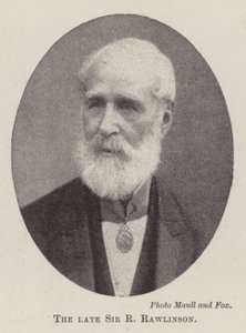 Den bortgångne Sir R Rawlinson av English Photographer