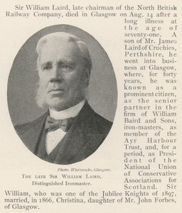Den framlidne Sir William Laird, Distinguished Ironmaster av English Photographer