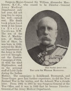 Den bortgångne Sir William Mackinnon av English Photographer
