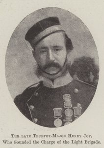 Den bortgångne trumpet-majoren Henry Joy, som lät Charge of the Light Brigade av English Photographer