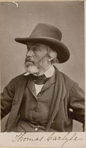 Thomas Carlyle av English Photographer