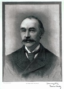 Thomas Hardy, 1892 av English Photographer