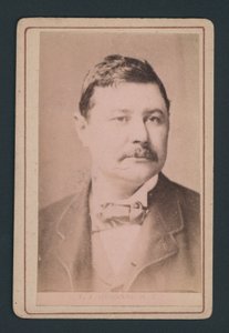 Thomas OConnor, irländsk nationalist, visitkort av English Photographer