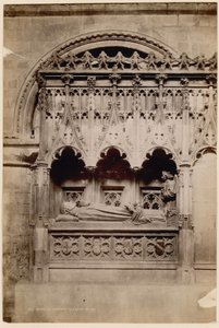 Tomb of Prior Rayhere, Church of St Bartholomew the Great, Smithfield av English Photographer