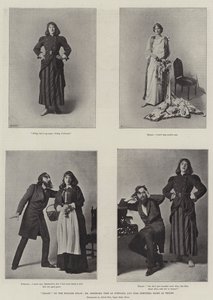 Trilby på engelska scenen, Mr Beerbohm Tree som Svengali och Miss Dorothea Baird som Trilby