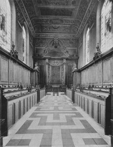 Trinity College Chapel (svartvitt foto) av English Photographer