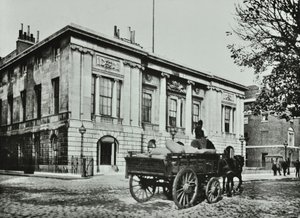 Trinity House, Trinity Square, City of London, 1890 av English Photographer