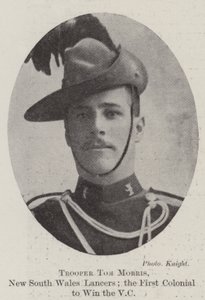 Trooper Tom Morris, New South Wales Lancers; den första kolonialen att vinna VC av English Photographer