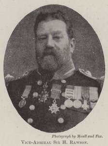 Viceamiral Sir H Rawson av English Photographer