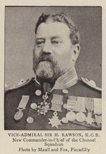 Viceamiral Sir H Rawson, KCB av English Photographer