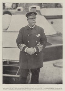 Viceamiral Sir Henry Frederick Stephenson, KCB, sjöofficeren som i händelse av krig skulle spela en mycket framträdande roll i vårt nationella försvar av English Photographer