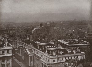 Utsikt från Golden Gallery, St Pauls, med utsikt över nordost av English Photographer