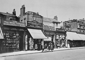 Utsikt över Notting Hill Gate, ca 1913 av English Photographer
