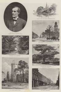 Besök av prinsen av Wales i Warwickshire av English Photographer