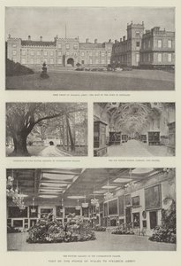 Besök av prinsen av Wales i Welbeck Abbey