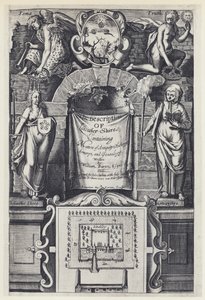 W Burton, The Description of Leicester Shire, I White 1622 (s/v foto) av English Photographer
