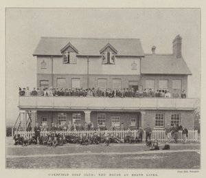 Wakefield Golf Club, New House på Heath Links av English Photographer