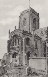 Walpole St Peter (s/v foto) av English Photographer