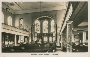 Wesleys Chapel, London av English Photographer