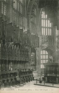 Westminster Abbey, Henry III Chapel av English Photographer