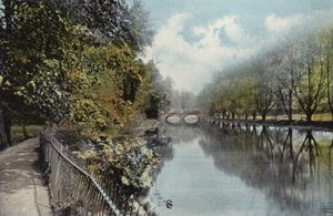 Willes Bridge, Leamington av English Photographer