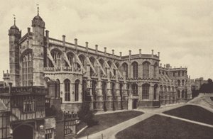Windsor Castle, utsidan av St George