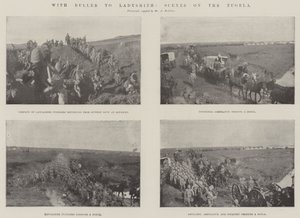Med Buller till Ladysmith, Scener på Tugela