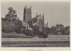 Worcesters katedral av English Photographer