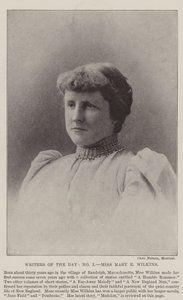 Dagens författare, Miss Mary E Wilkins av English Photographer