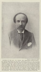 Dagens författare, Theodore Watts-Dunton av English Photographer