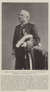 Dagens författare, höger ärade professor Frederick Max Muller, LLD, DCL av English Photographer