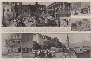 Zanzibar efter bombardementet av English Photographer