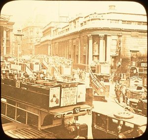 Bank of England och Royal Exchange, London