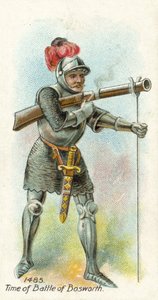 1485, tiden för slaget vid Bosworth av English School