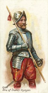 1580, Drakes resors tid av English School