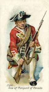 1760, tid för erövringen av Kanada av English School