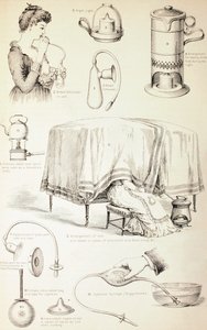 19th Century Nursery Appliances, c.1890 av English School